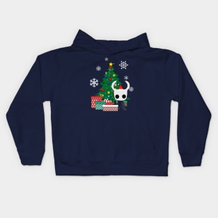 Hollow Knight Around The Christmas Tree Kids Hoodie